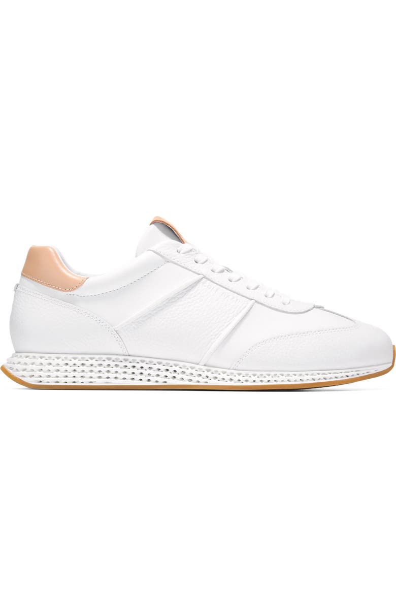 Cole Haan GrandPro LP SkyWeave Sneaker, Alternate, color, Optic White / Natural Vachetta