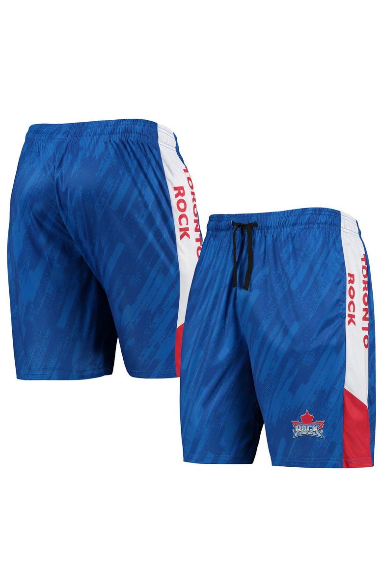 FOCO Men's FOCO Blue Toronto Rock Static Mesh Shorts, Main, color, Blue