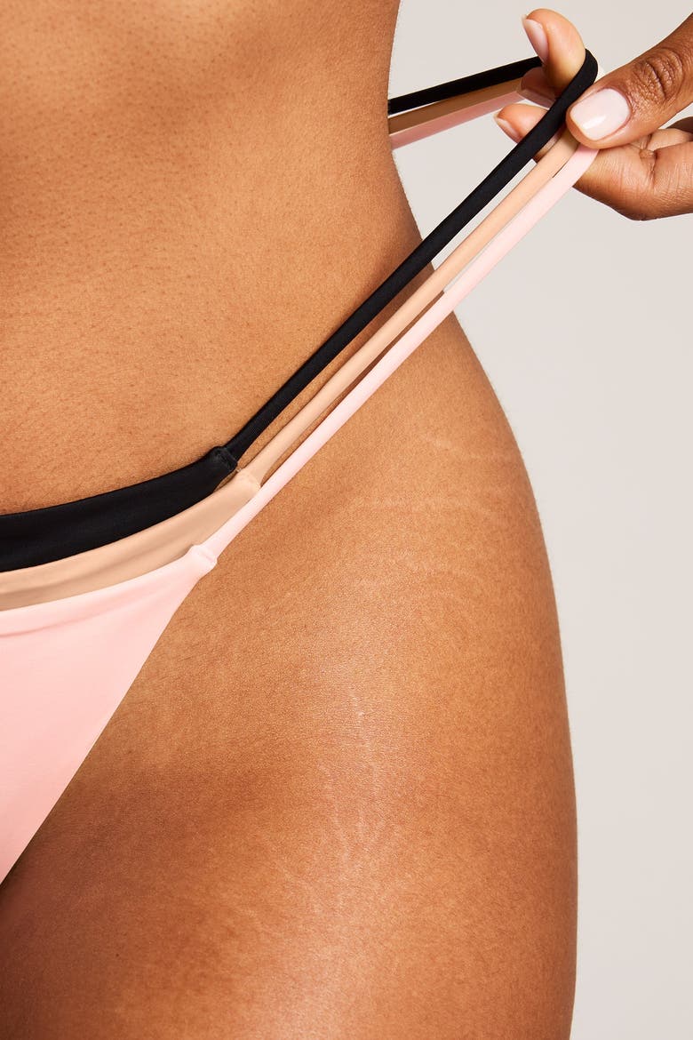 Glacé String Thong, Alternate, color, Ballet