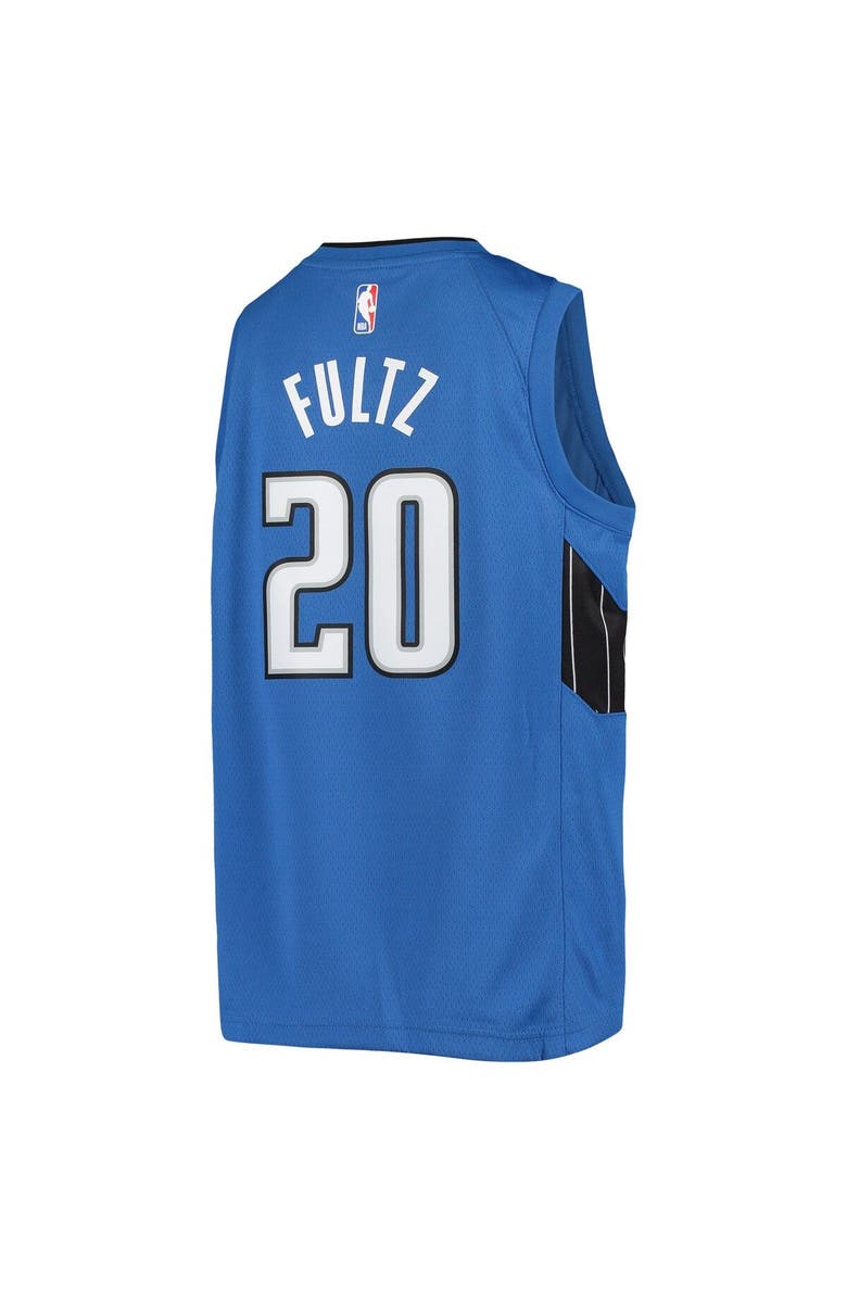 Jordan Brand Youth Jordan Brand Markelle Fultz Blue Orlando Magic 2020/21 Swingman Jersey - Statement Edition, Alternate, color, 