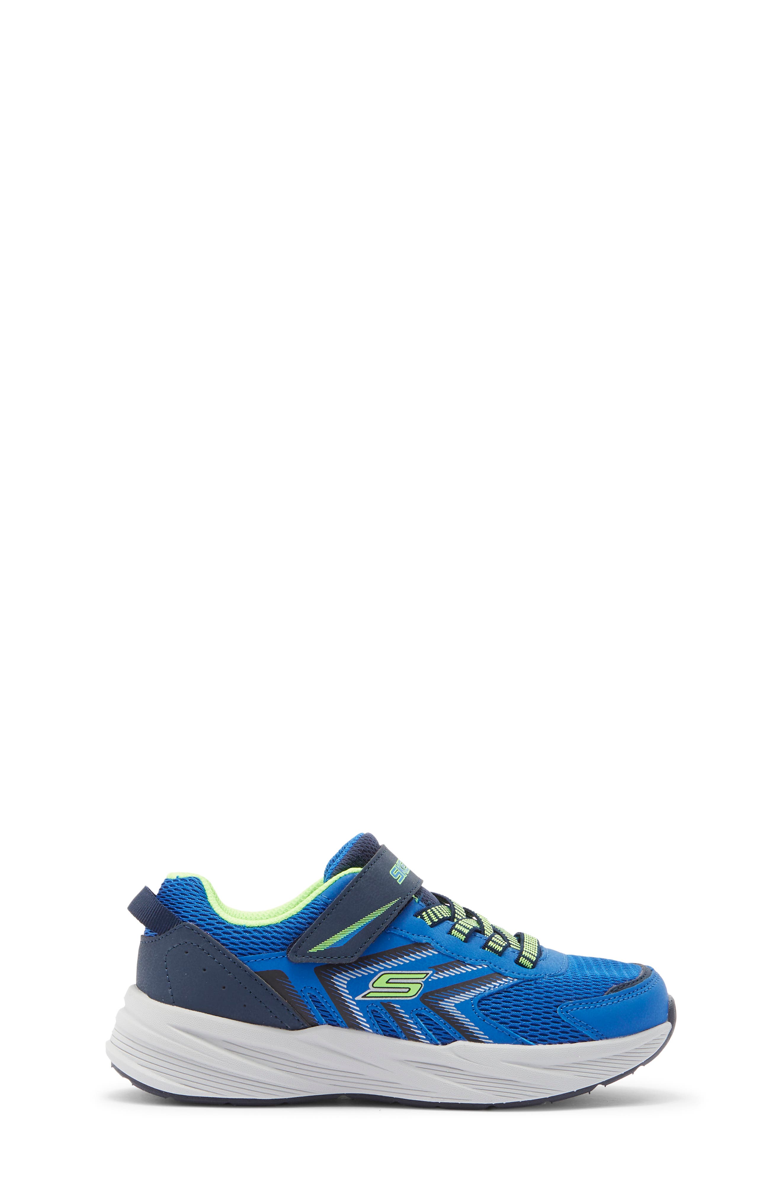 SKECHERS Kids' Microspec Tread Sneaker, Alternate, color, Blue/ Navy