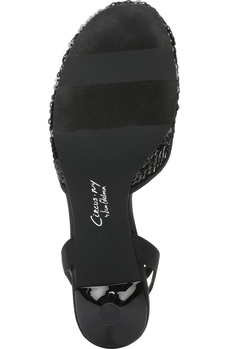 Circus NY by Sam Edelman Rosetta Ankle Strap Pump, Alternate, color, Black