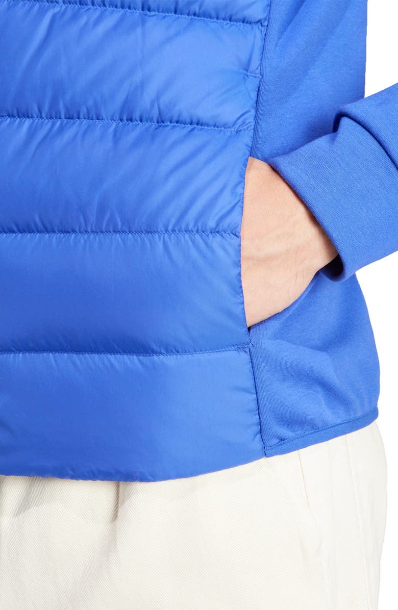 adidas Essentials Hybrid Hooded Water Repellent 600 Fill Power Down Jacket, Alternate, color, 