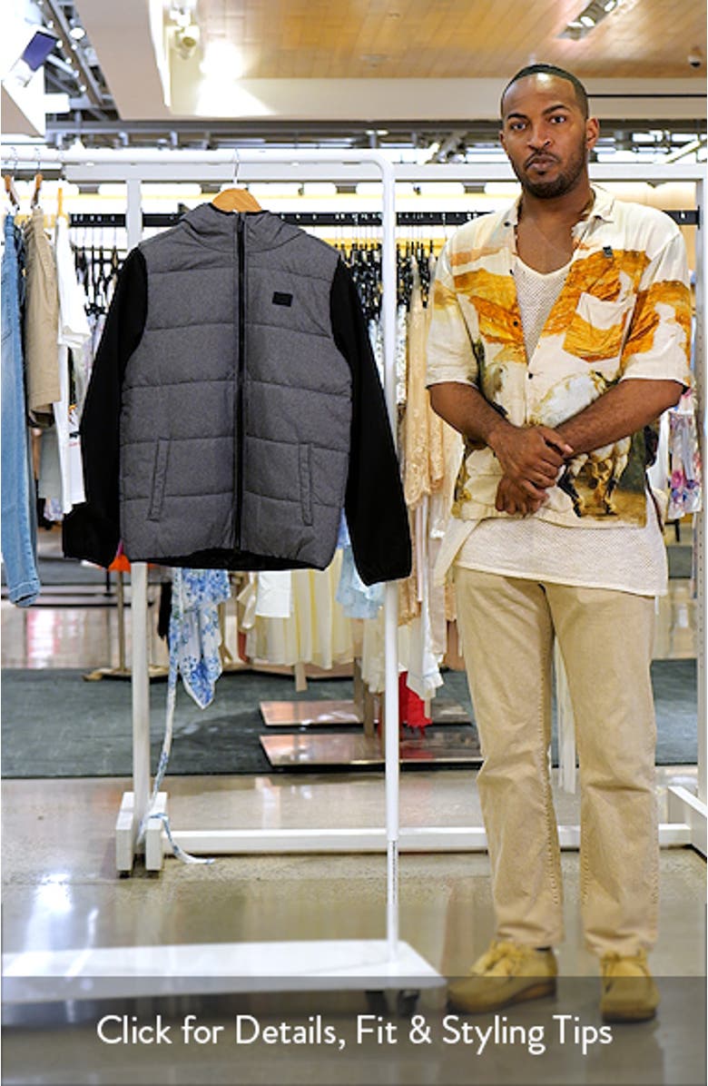 Kids' 2Fer Water Resistant Hoodie Vest, sales video thumbnail