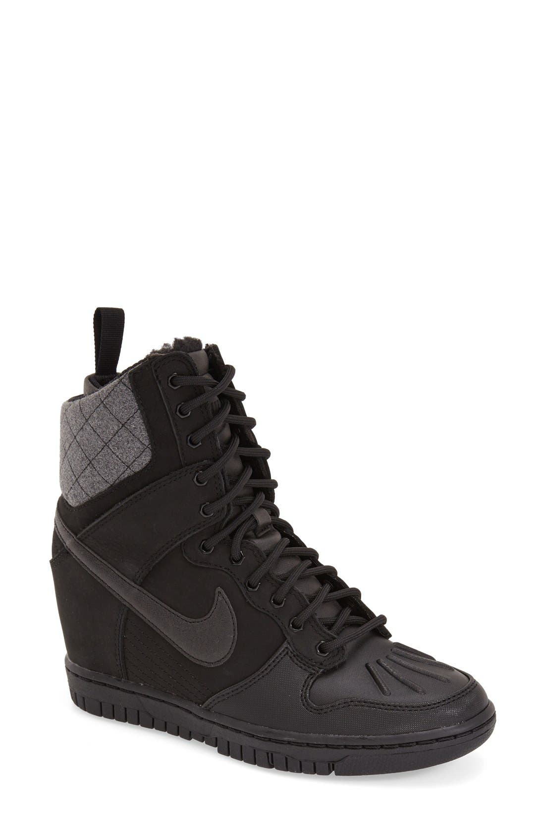 Nike 'Dunk Sky Hi' Wedge Sneaker, Main, color, 