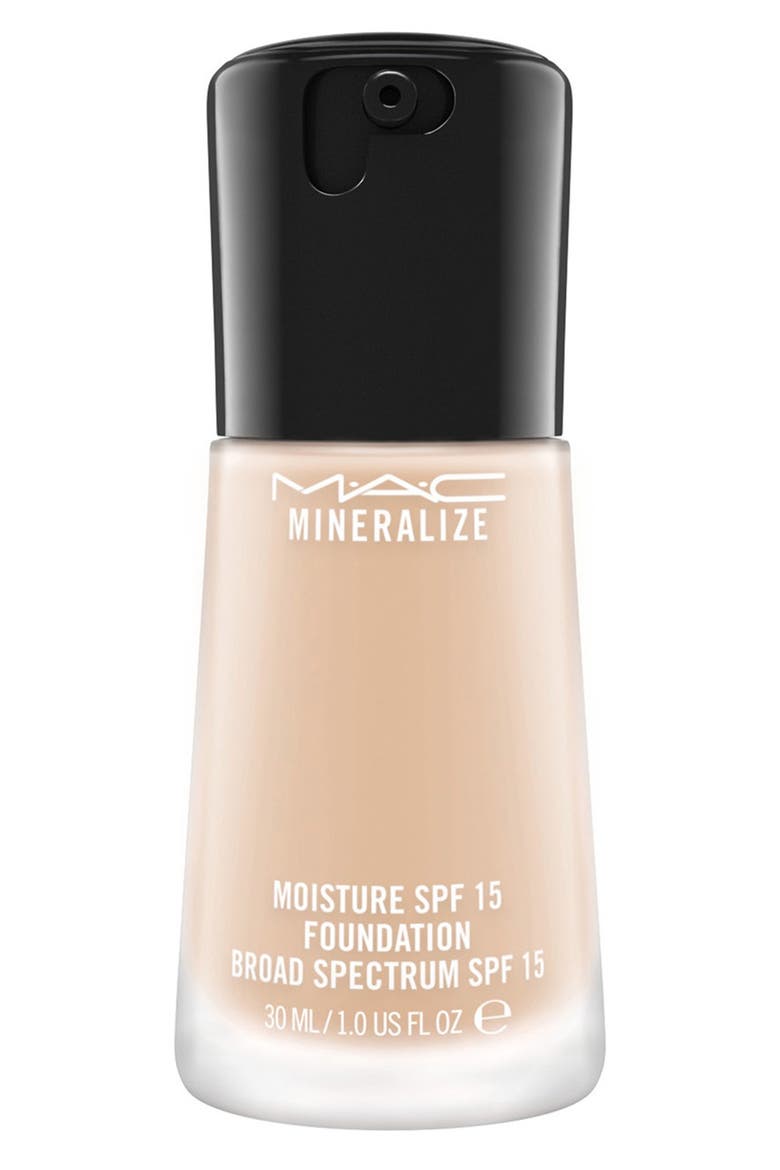 MAC Mineralize Moisture Foundation Broad Spectrum SPF 15, Main, color, NC 15