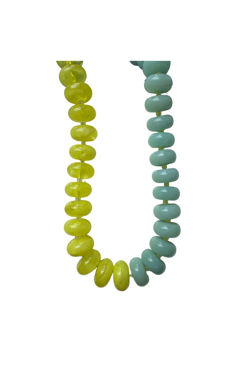Citrus Sherbet Necklace, Main, color, Yellow