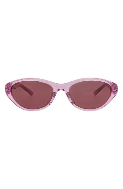 58mm Cat Eye Sunglasses