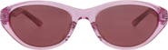 Balenciaga 58mm Cat Eye Sunglasses