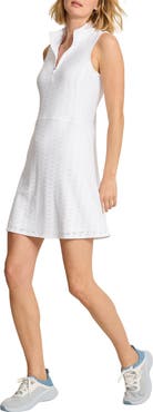 Tommy Bahama Abby Eyelet Front Zip Minidress