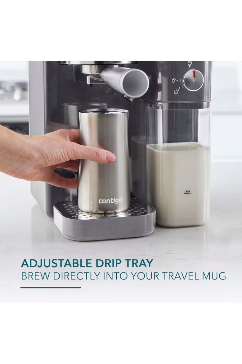 Prima Latte Luxe Espresso Maker, Alternate, color, Grey