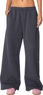 EDIKTED Bonney Bow Wide Leg Sweatpants