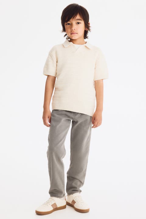 Cotton Denim Joggers