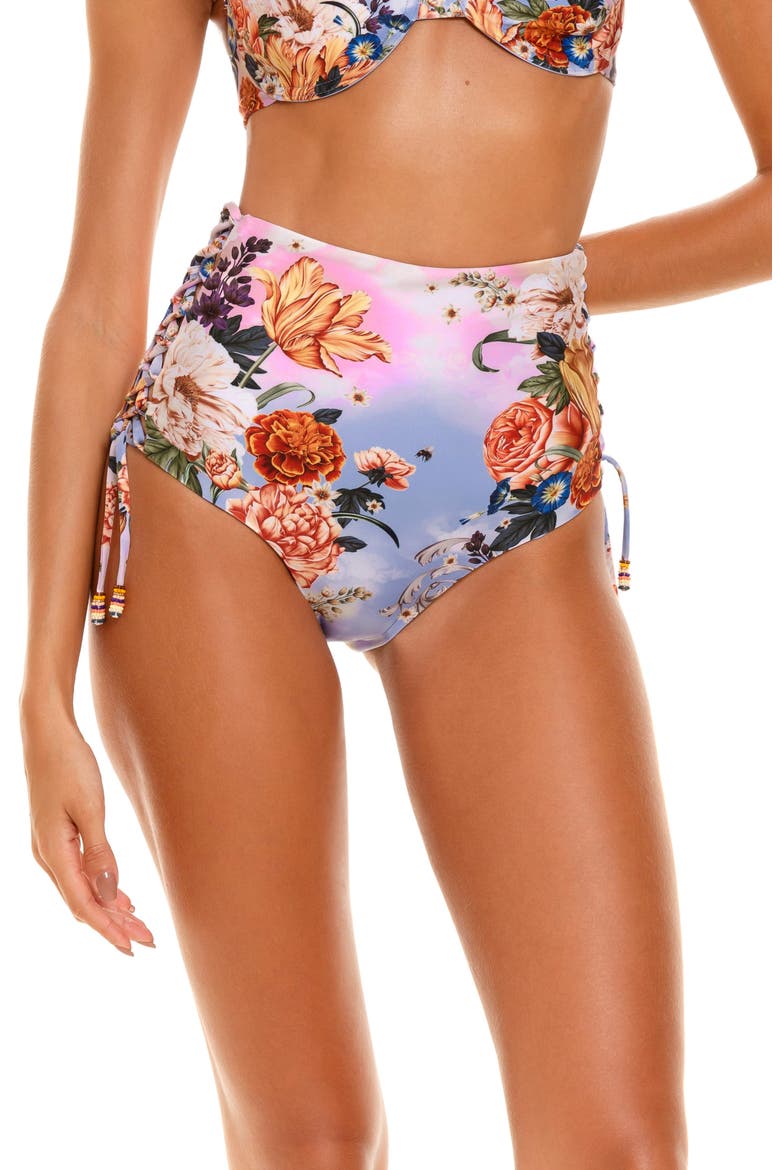 Hope Numen High Waist Bikini Bottoms, Main, color, MULTICOLOR