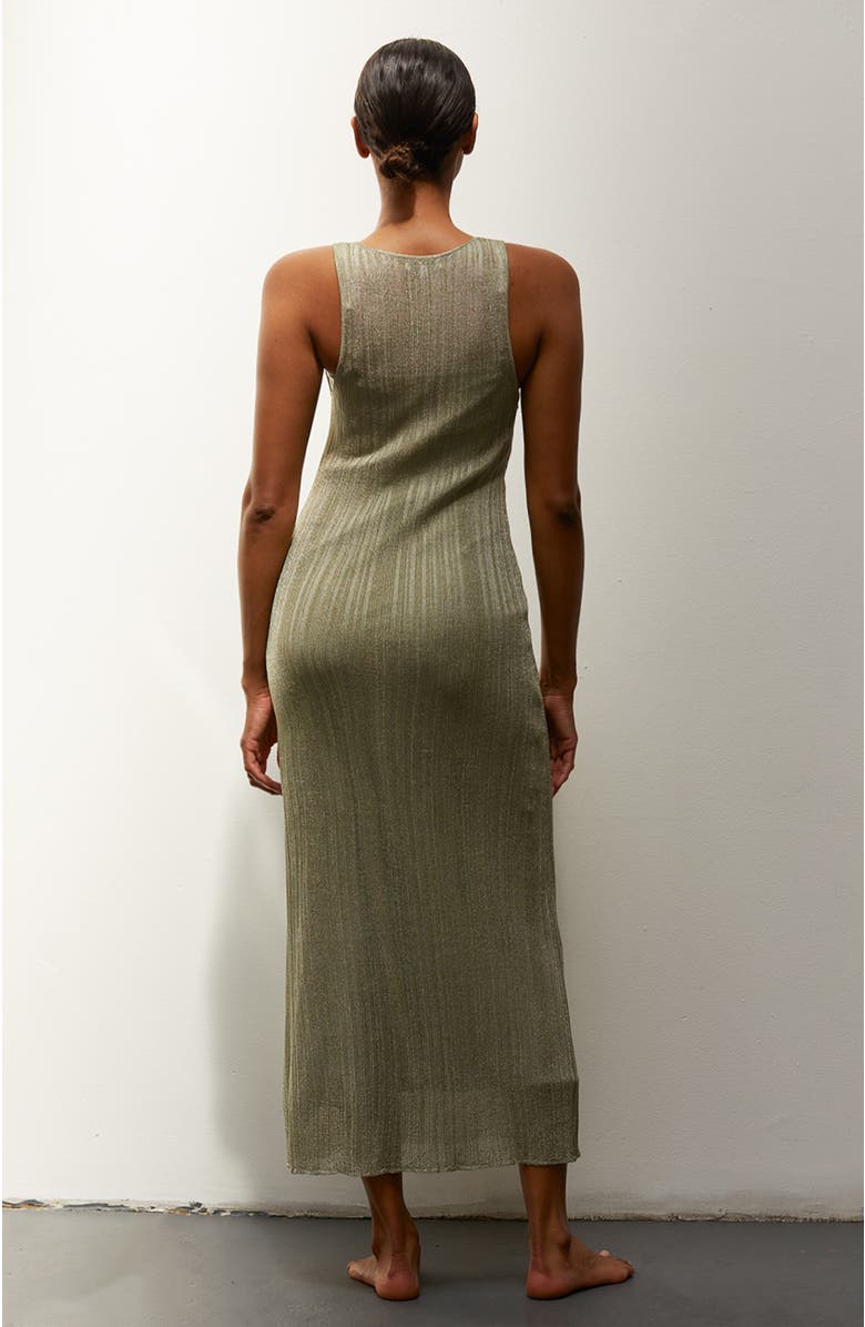 CRESCENT Lurex Knit Dress, Alternate, color, 