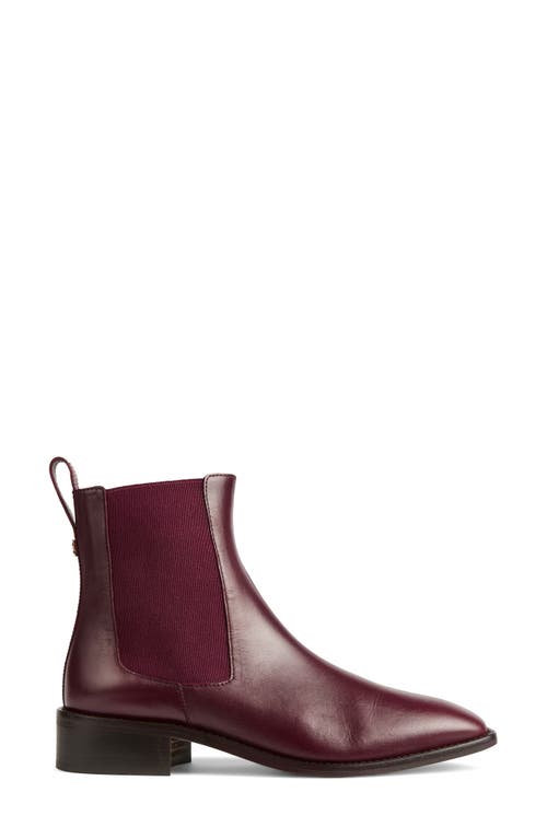 Lk Bennett Hattie Chelsea Bootie In Burgundy