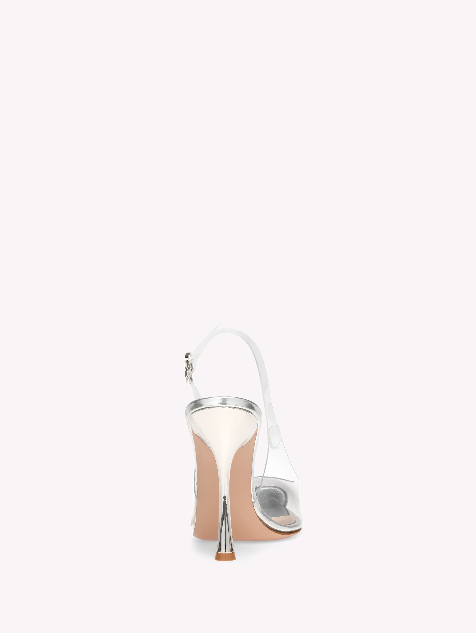 Gianvito Rossi Diana Slingback, Alternate, color, Silver Tpu