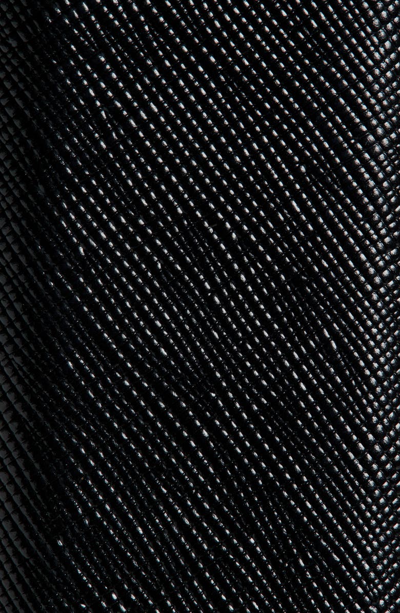 Nordstrom Waylen Saffiano Leather Belt, Alternate, color, Black