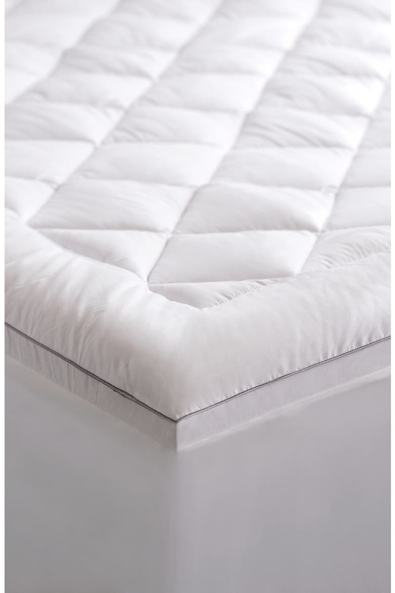 PureAssure Allergen Barrier Mattress Pad, Alternate, color, WHITE