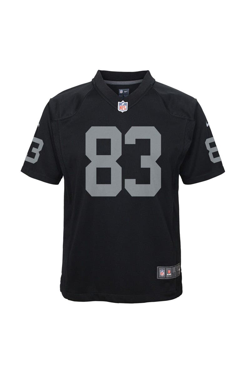 Nike Youth Nike Darren Waller Black Las Vegas Raiders Game Jersey, Alternate, color, 