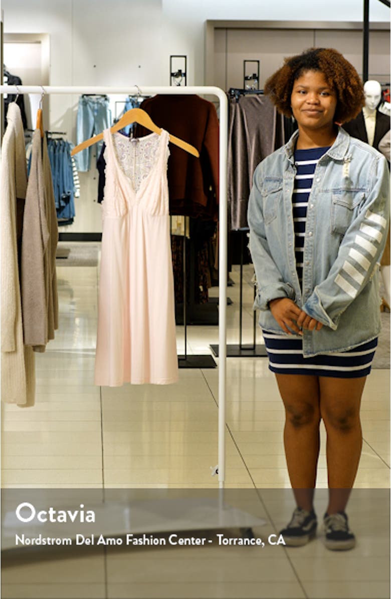 Belle Epoque Lace Chemise with Bra Pockets, sales video thumbnail