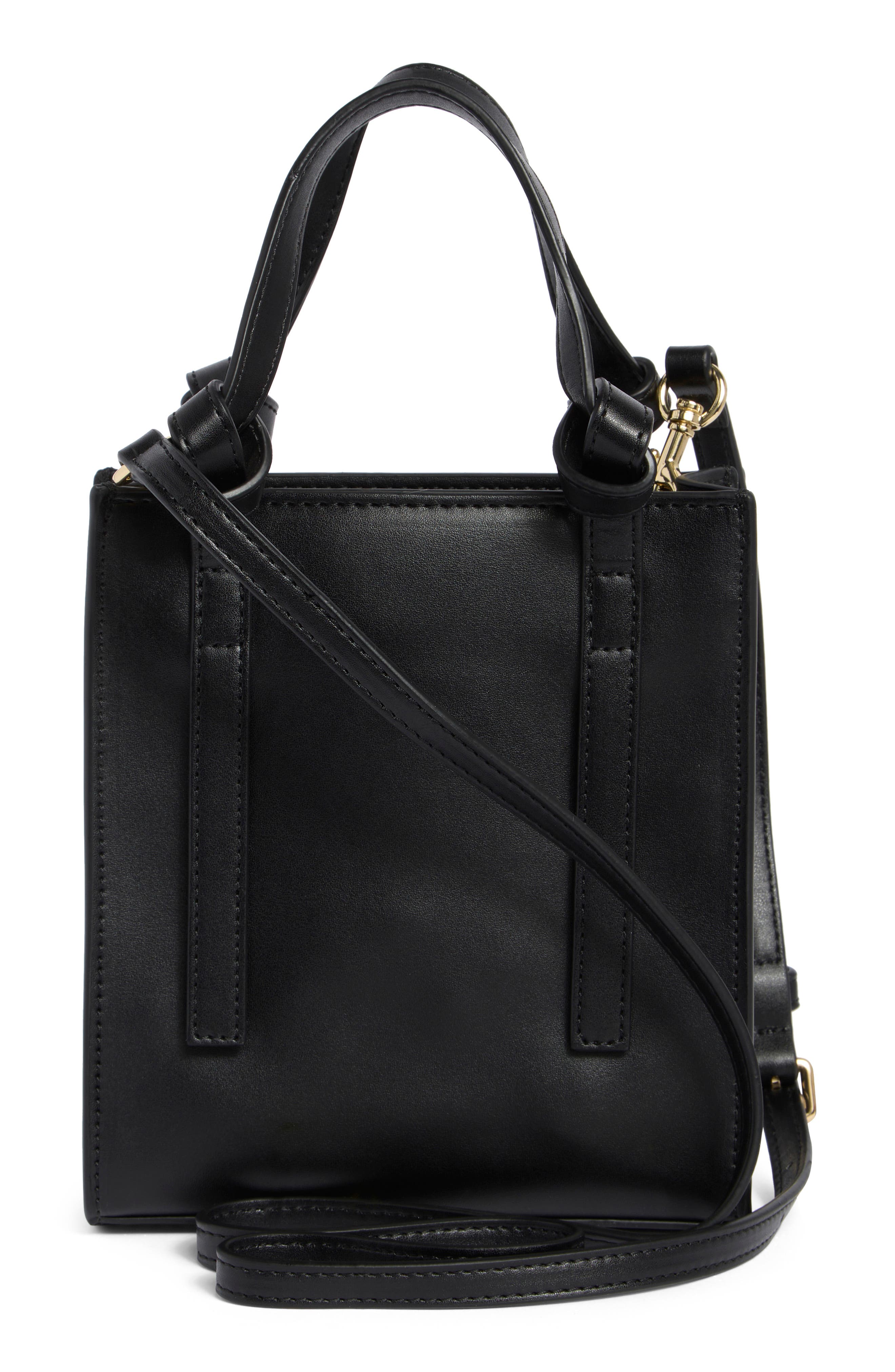 Versace Jeans Range Convertible Top-Handle Bag, Alternate, color, 