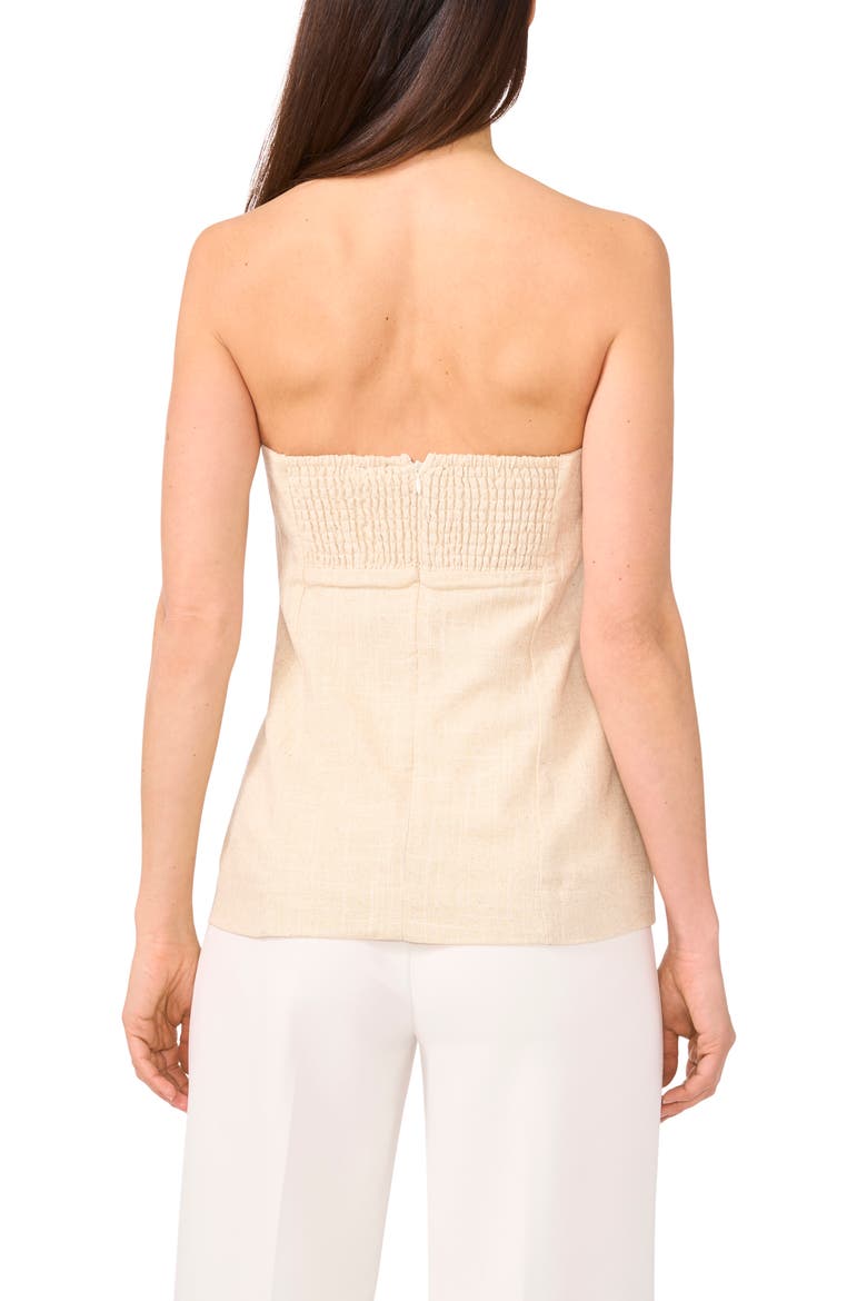 Date Strapless Top, Alternate, color, NATURAL