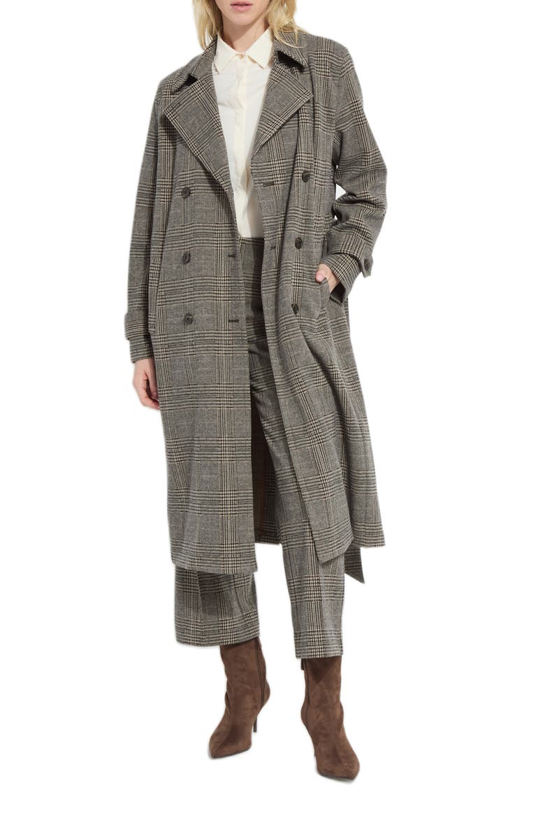 Marla Belted Trench Coat, Alternate, color, CAMBRIDGE BOHEME
