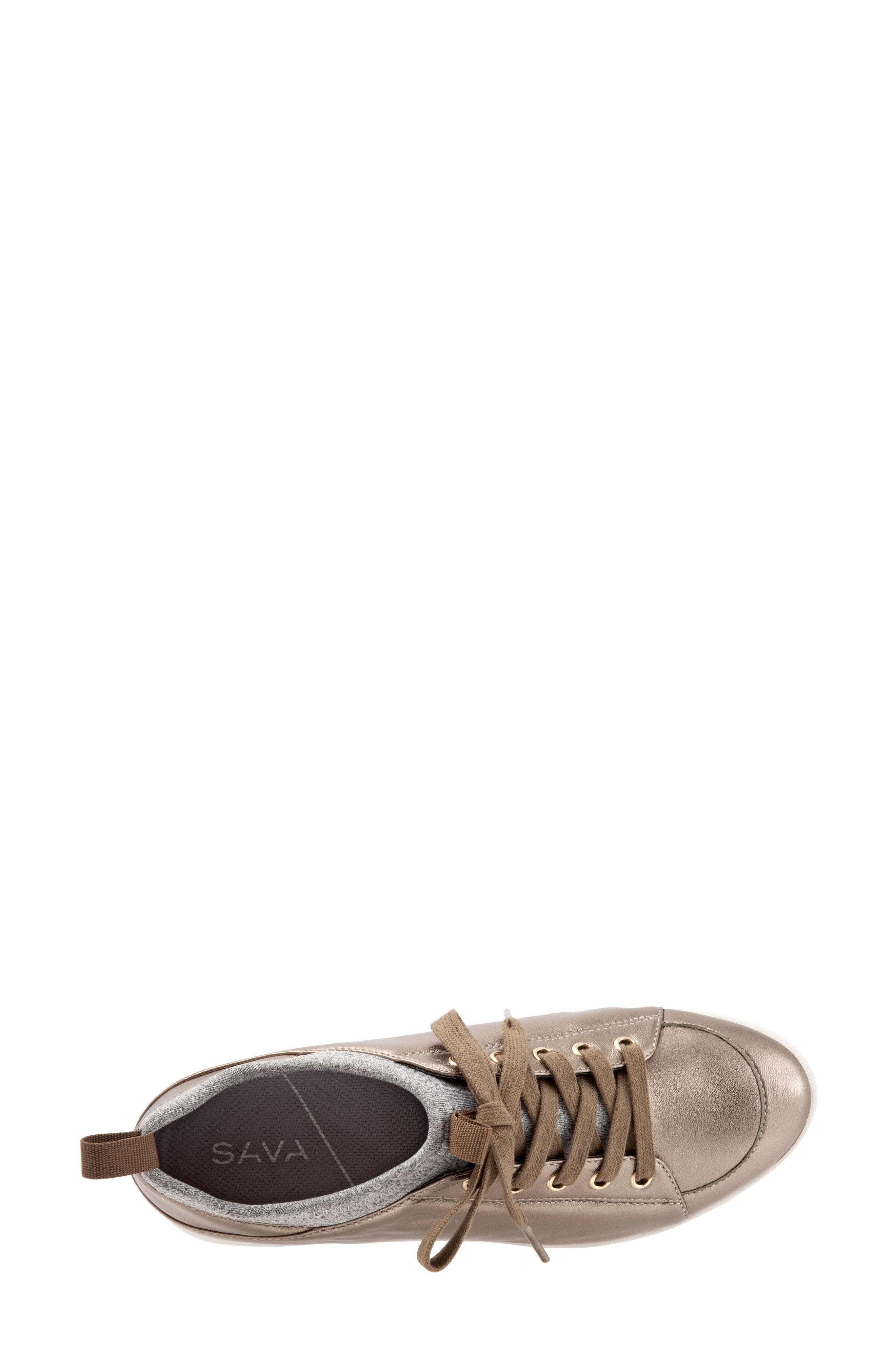 SoftWalk® SAVA Haven Sneaker, Alternate, color, BRONZE
