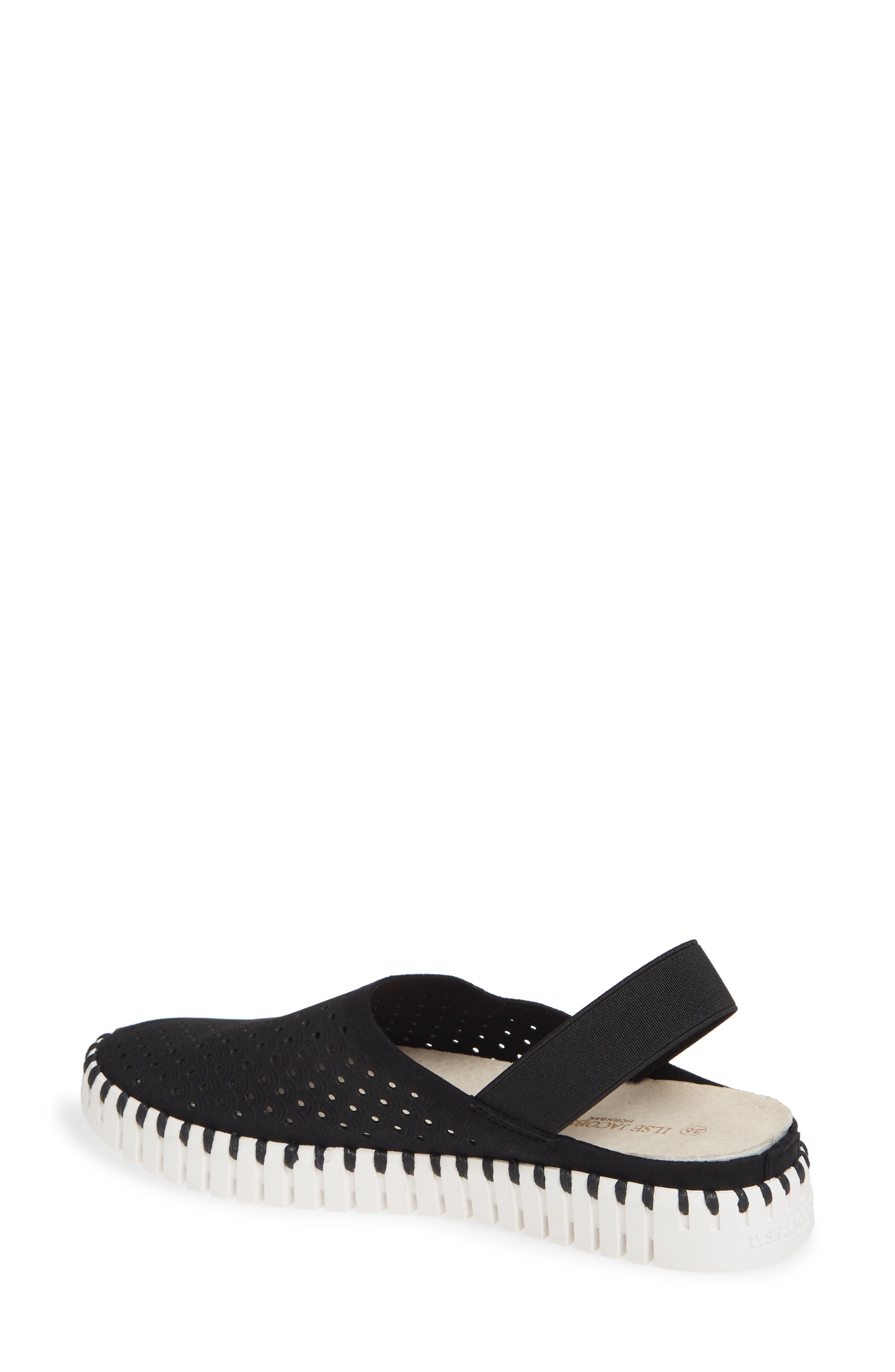 Ilse Jacobsen Tulip Perforated Slingback Sneaker, Alternate, color, 