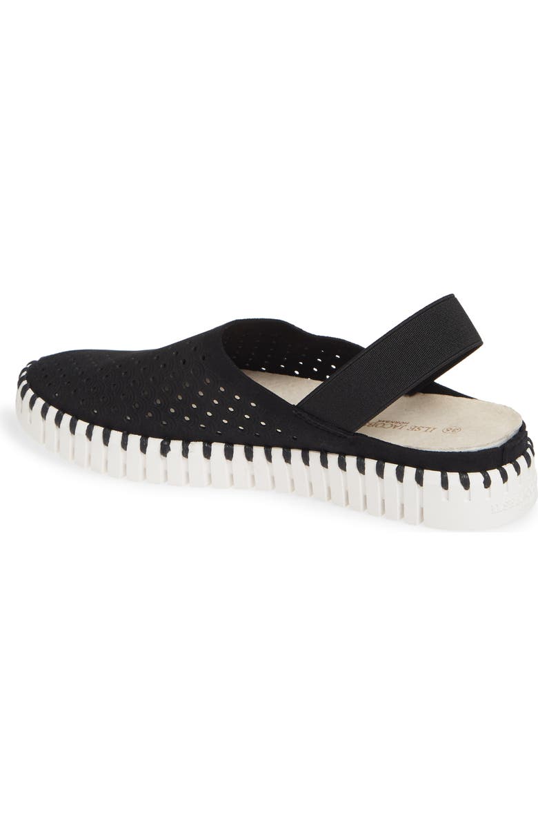 Ilse Jacobsen Tulip Perforated Slingback Sneaker, Alternate, color,