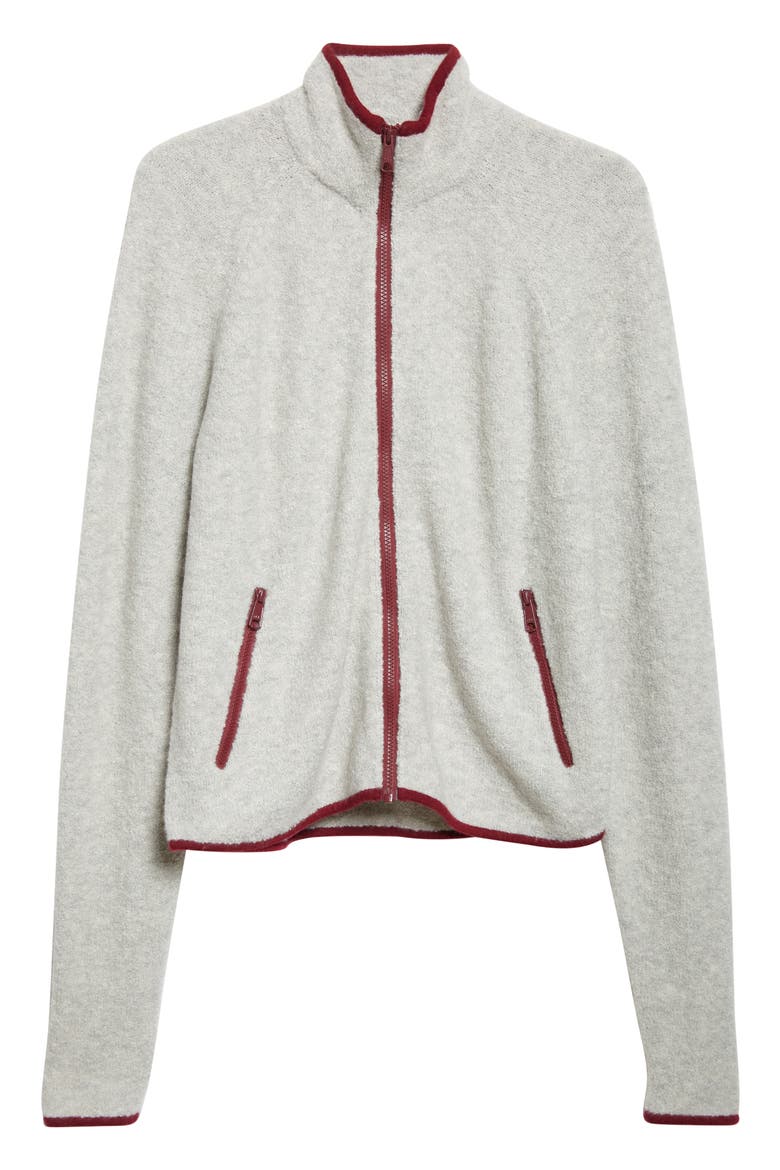 Functional Cashmere Blend Jacket, Alternate, color, GREY