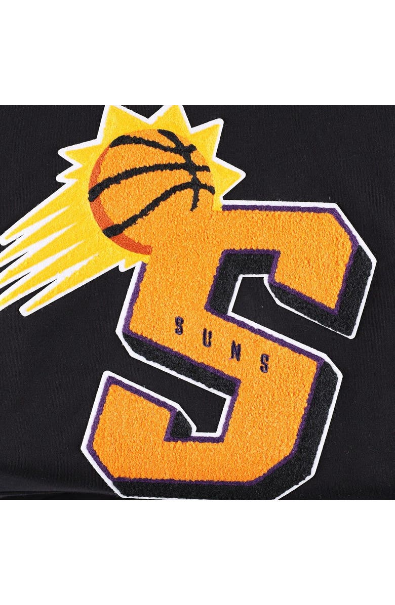 PRO STANDARD Men's Pro Standard Black Phoenix Suns Mash Up Capsule Pullover Hoodie, Alternate, color, 
