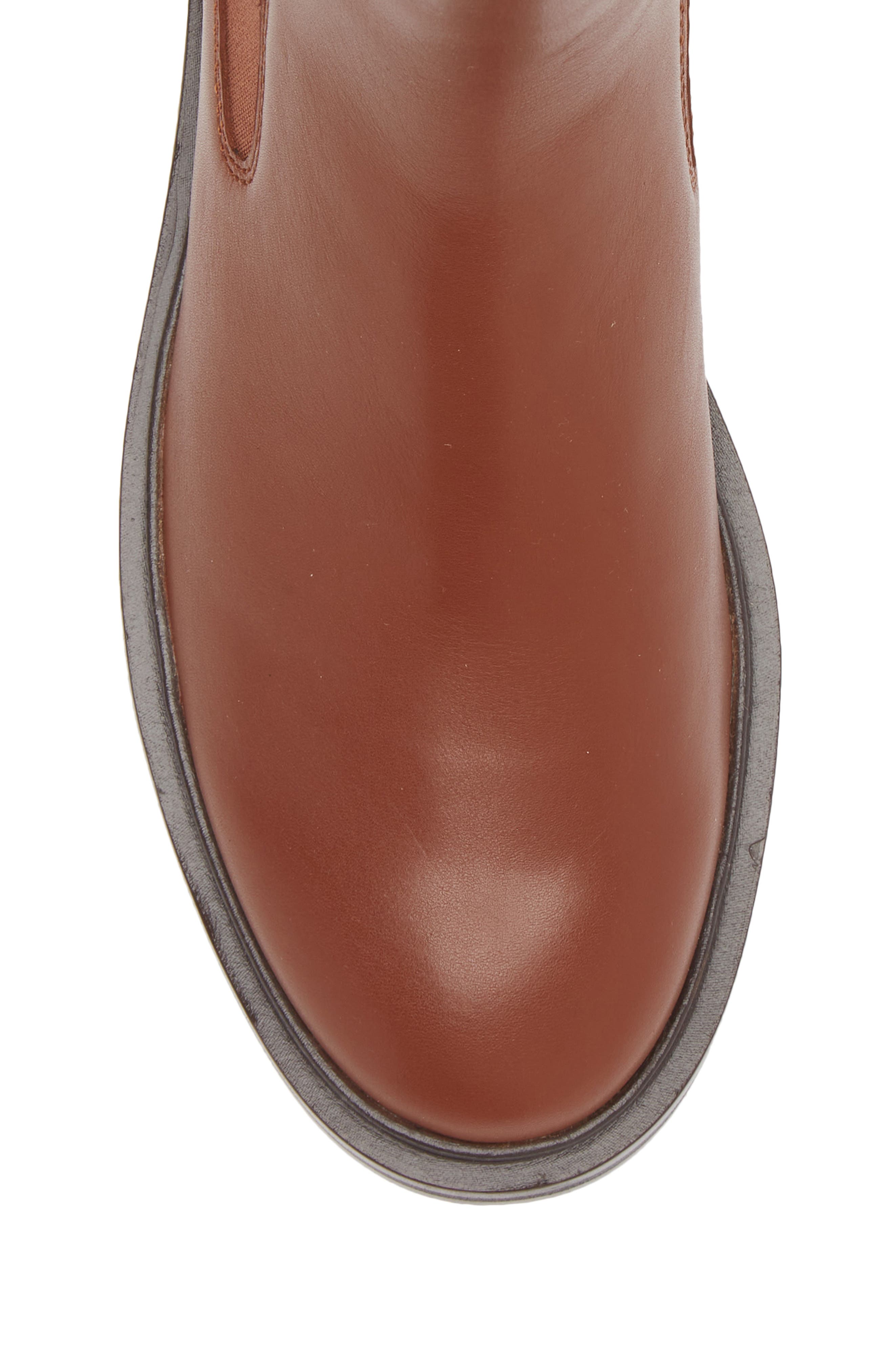 Madewell The Benning Chelsea Boot, Alternate, color, Warm Cinnamon