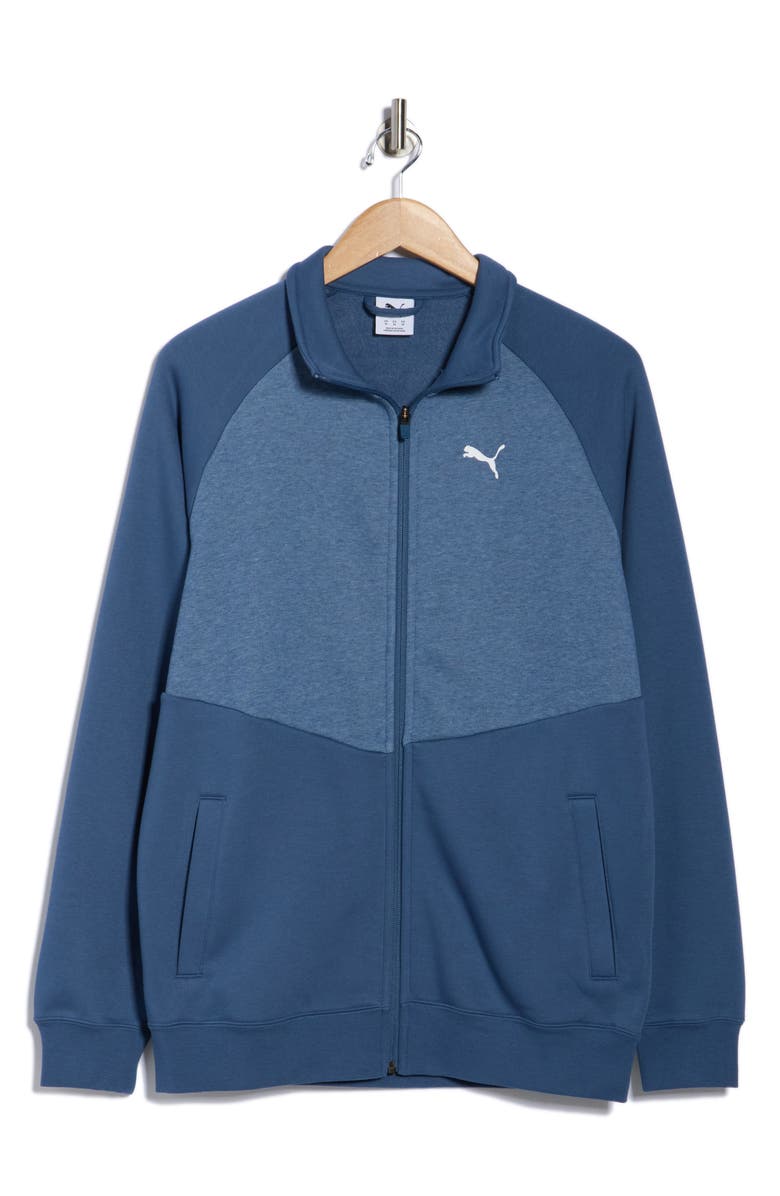 PUMA Essential Contrast Jacket, Alternate, color, Dark Indigo