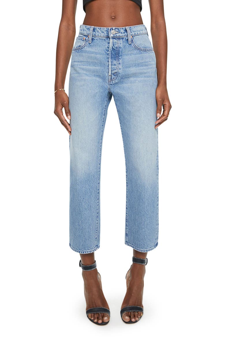 The Ditcher Crop Straight Leg Jeans, Main, color, LEAP OF FAITH