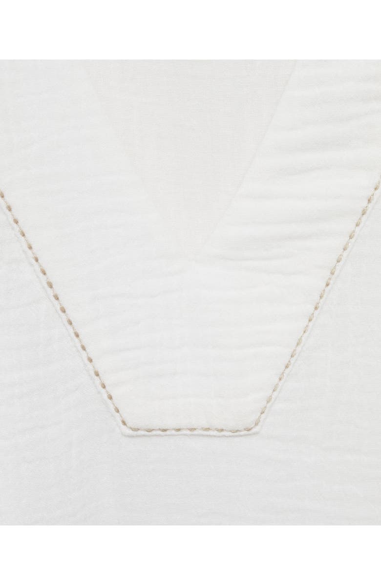 MANGO Oversize Pyjama Cotton Gauze Caftan, Alternate, color, 