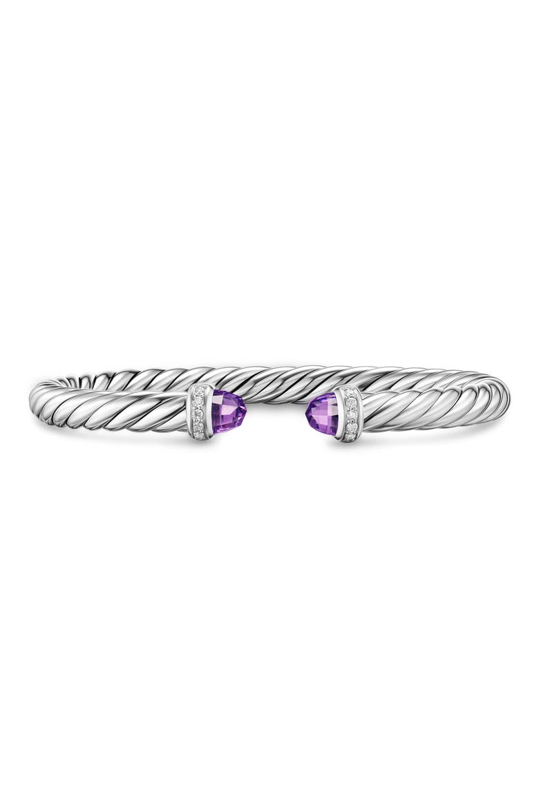 Cable Flex Bracelet, Main, color, AMETHYST