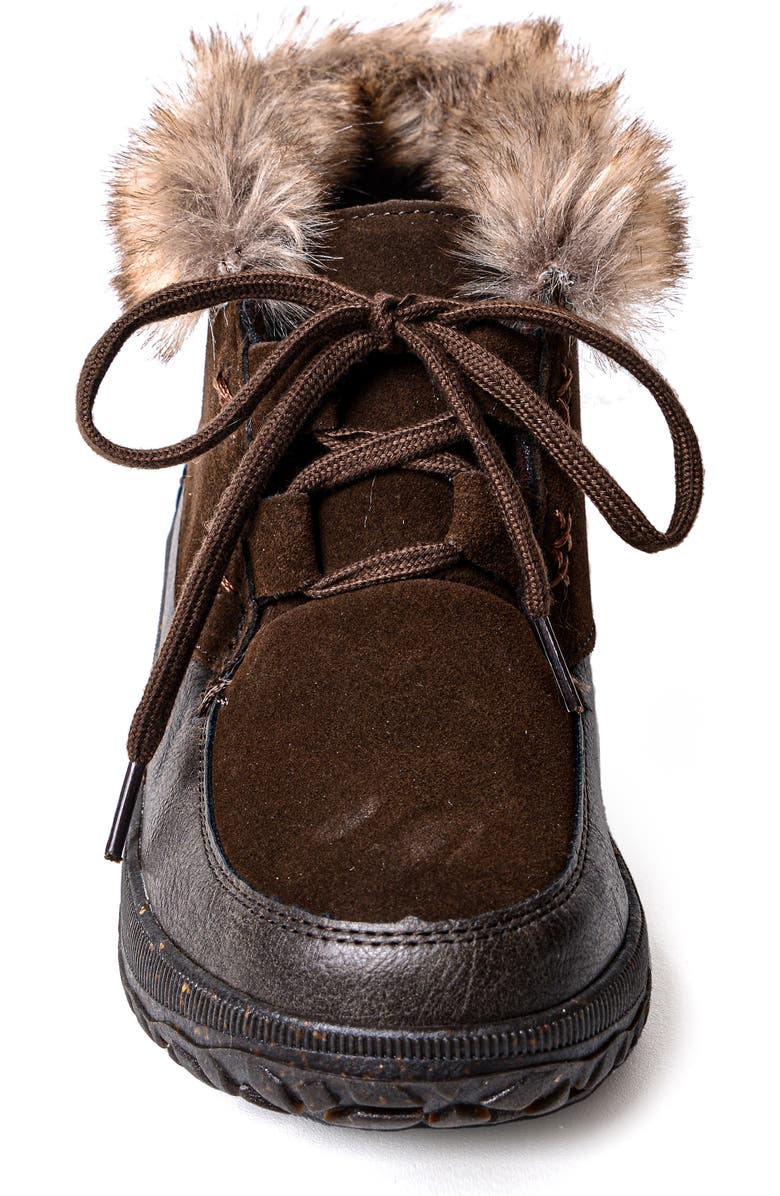 Minnetonka Tinley Boot, Alternate, color, Chocolate