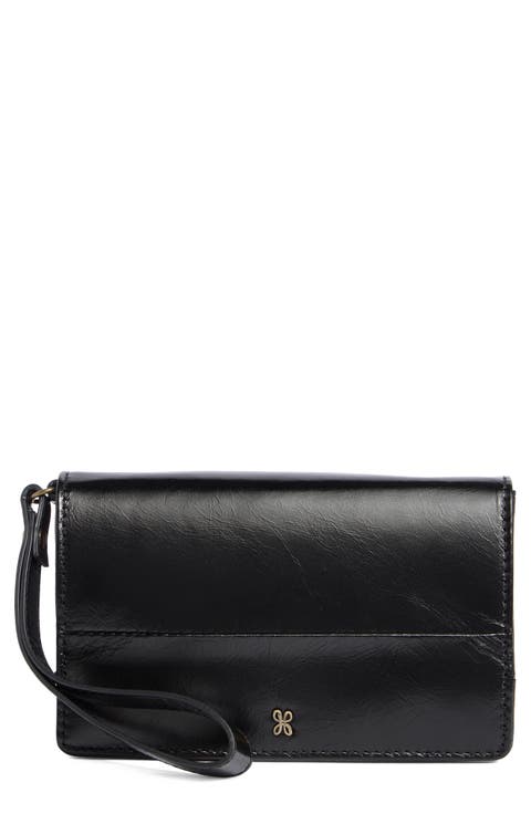 Jill Leather Wristlet
