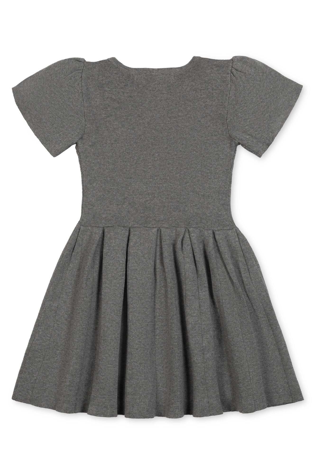 Hope & Henry Kids' Organic Pleated Sweater Dress | Nordstrom