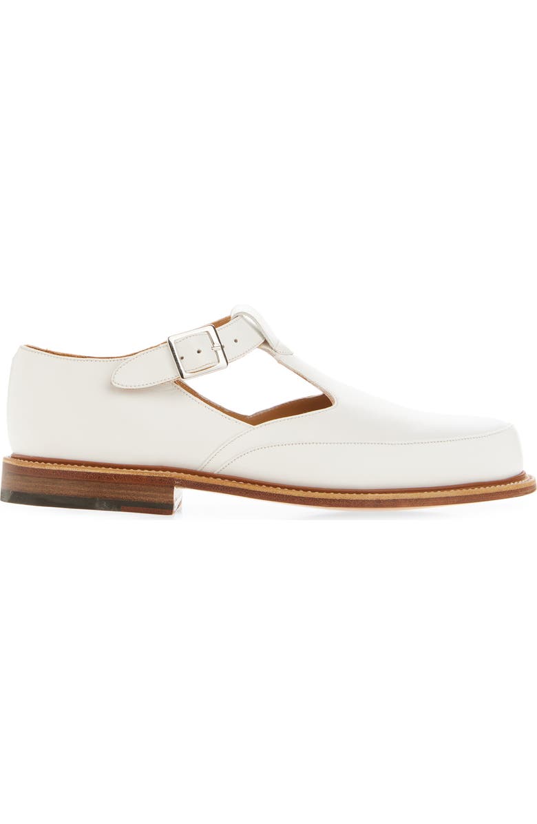 JM WESTON Salom Sandal, Alternate, color, White Smooth Calf