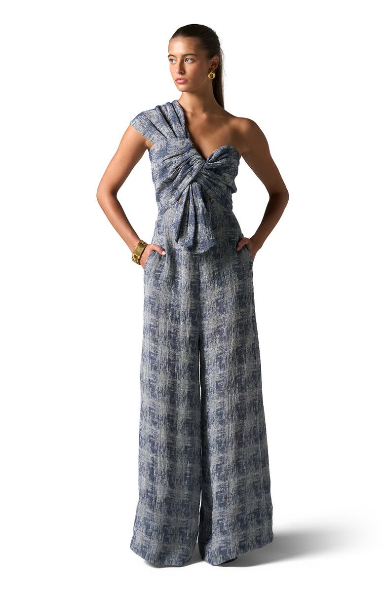 JBQ Eden Jumpsuit, Main, color, Blue/Beige