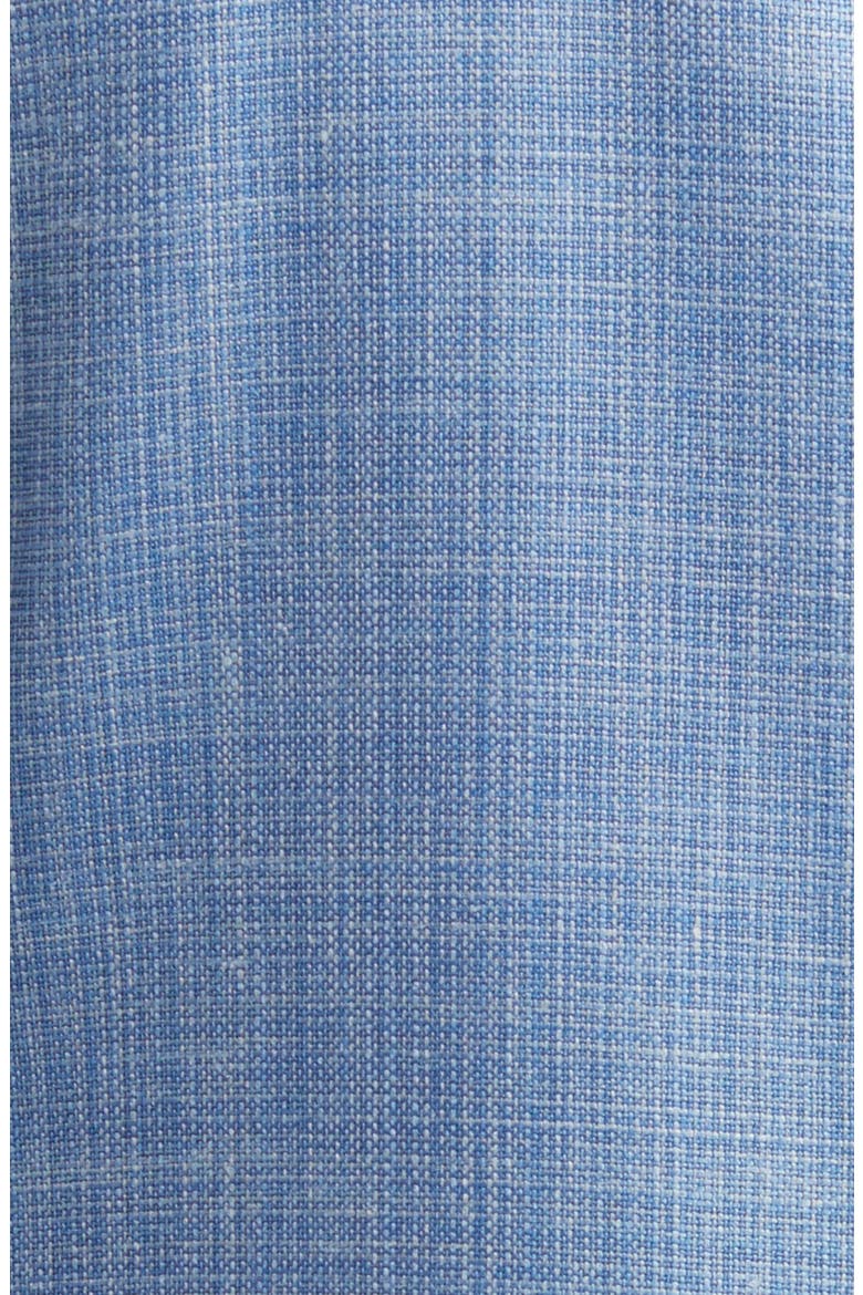Kei Trim Fit Mélange Wool & Silk Blend Sport Coat, Alternate, color, LT BLUE