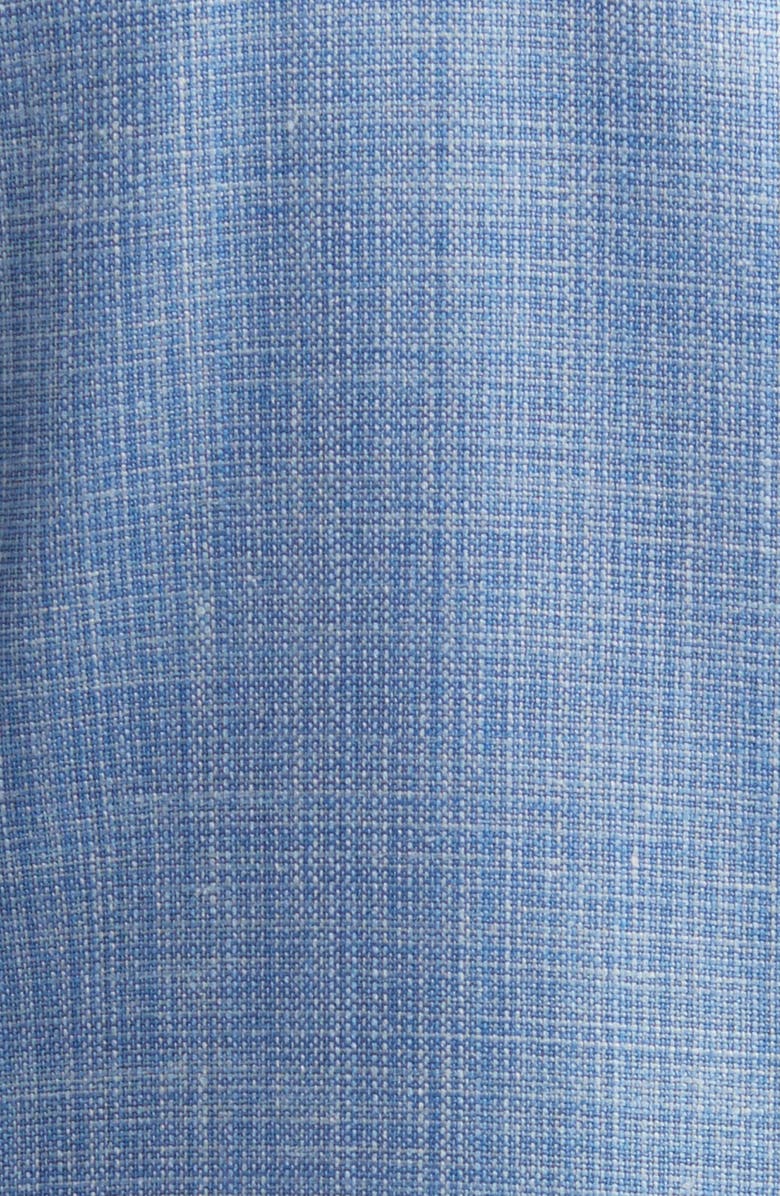Canali Kei Trim Fit Mélange Wool & Silk Blend Sport Coat, Alternate, color,