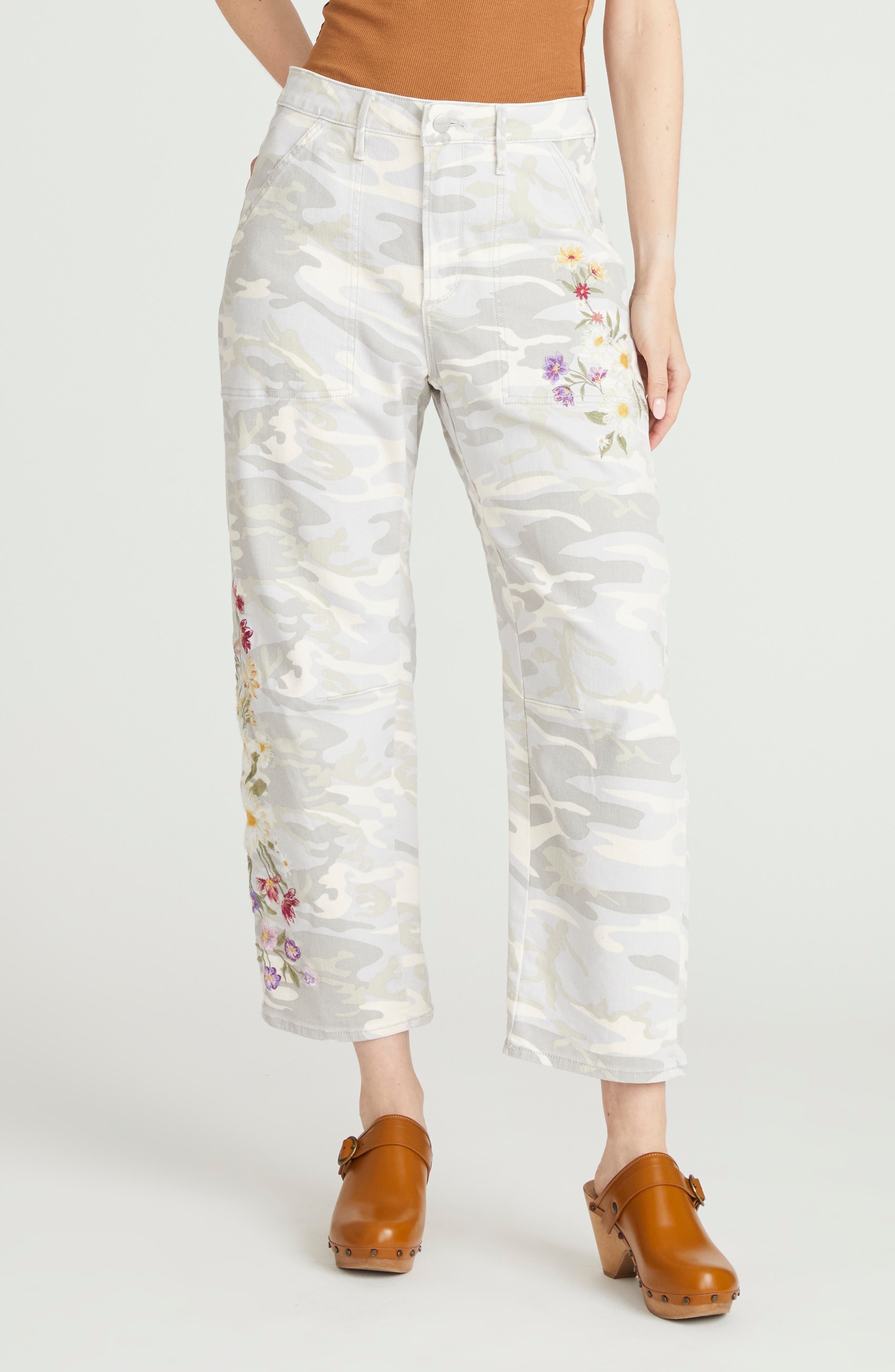 Driftwood Bri Barrel Leg Cargo Jeans