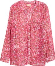 KUT from the Kloth Jasmine Roll Sleeve Top