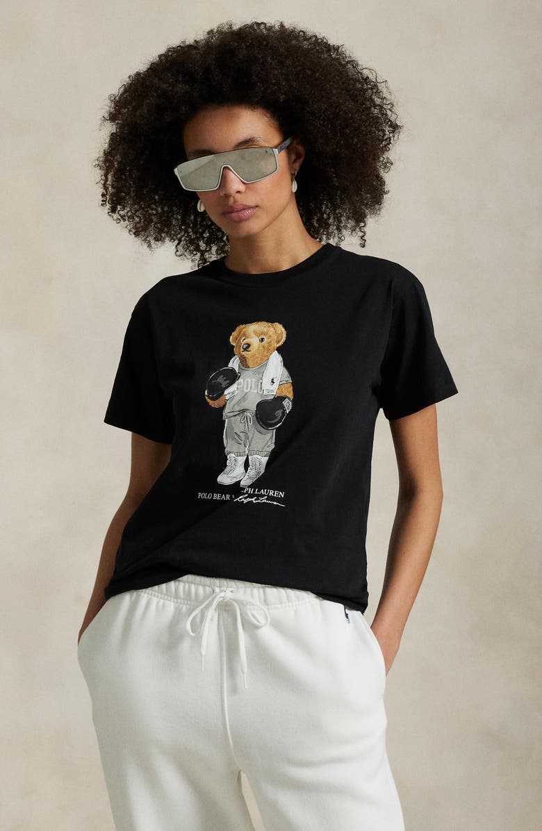 Polo Ralph Lauren Polo Bear Embroidered Graphic T-Shirt, Alternate, color,