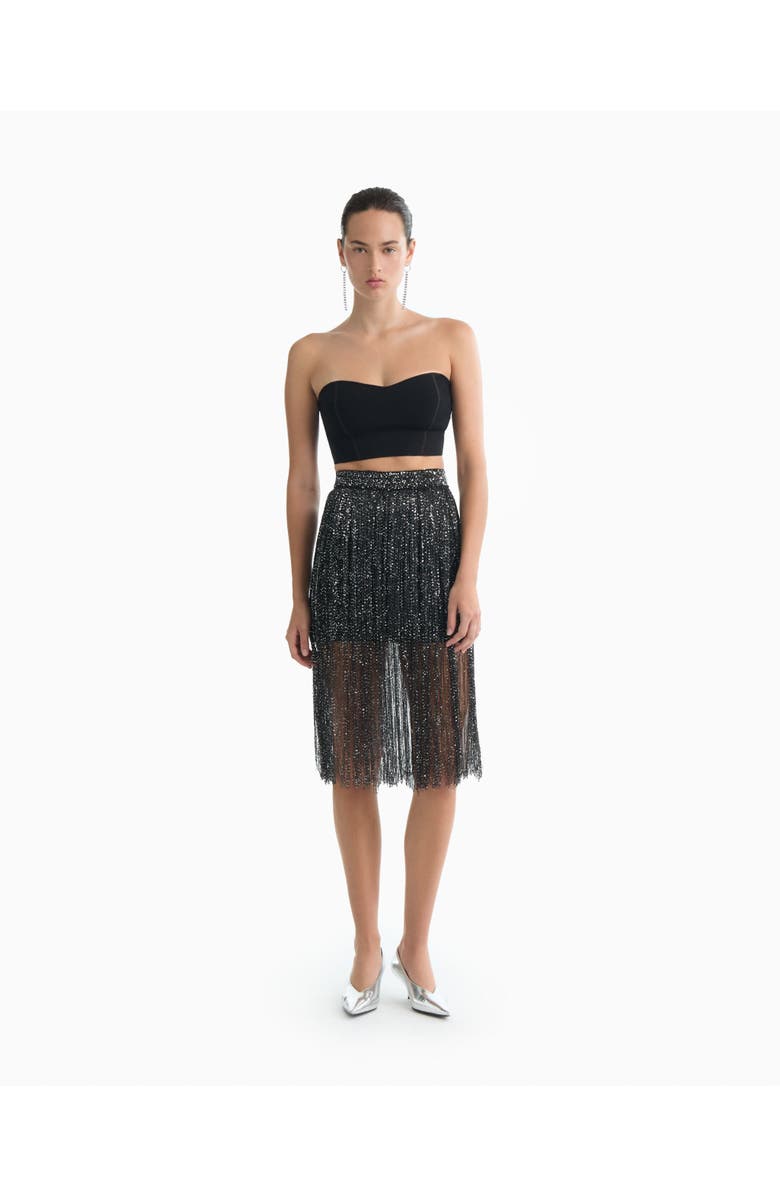 Dodiee Ivy Skirt, Alternate, color, Silver