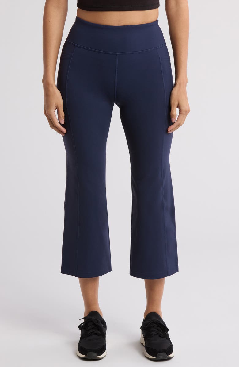 SKECHERS GO WALK High Waist Crop Pants, Main, color, 